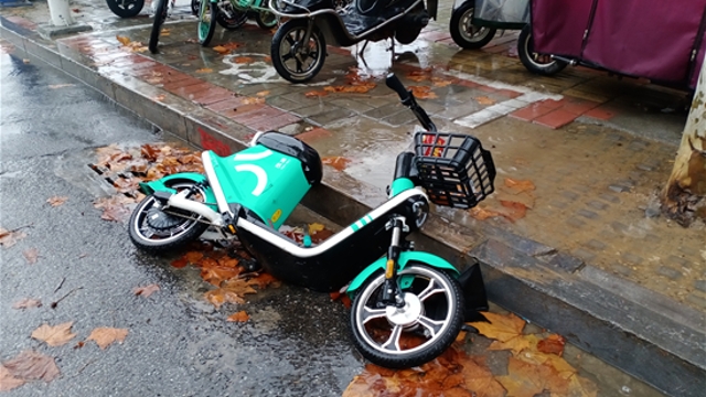 請把車子放好吧！