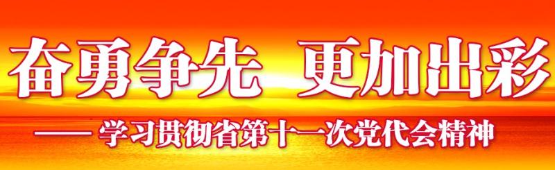 奮勇爭先，更加出彩——學習貫徹省第十一次黨代會精神